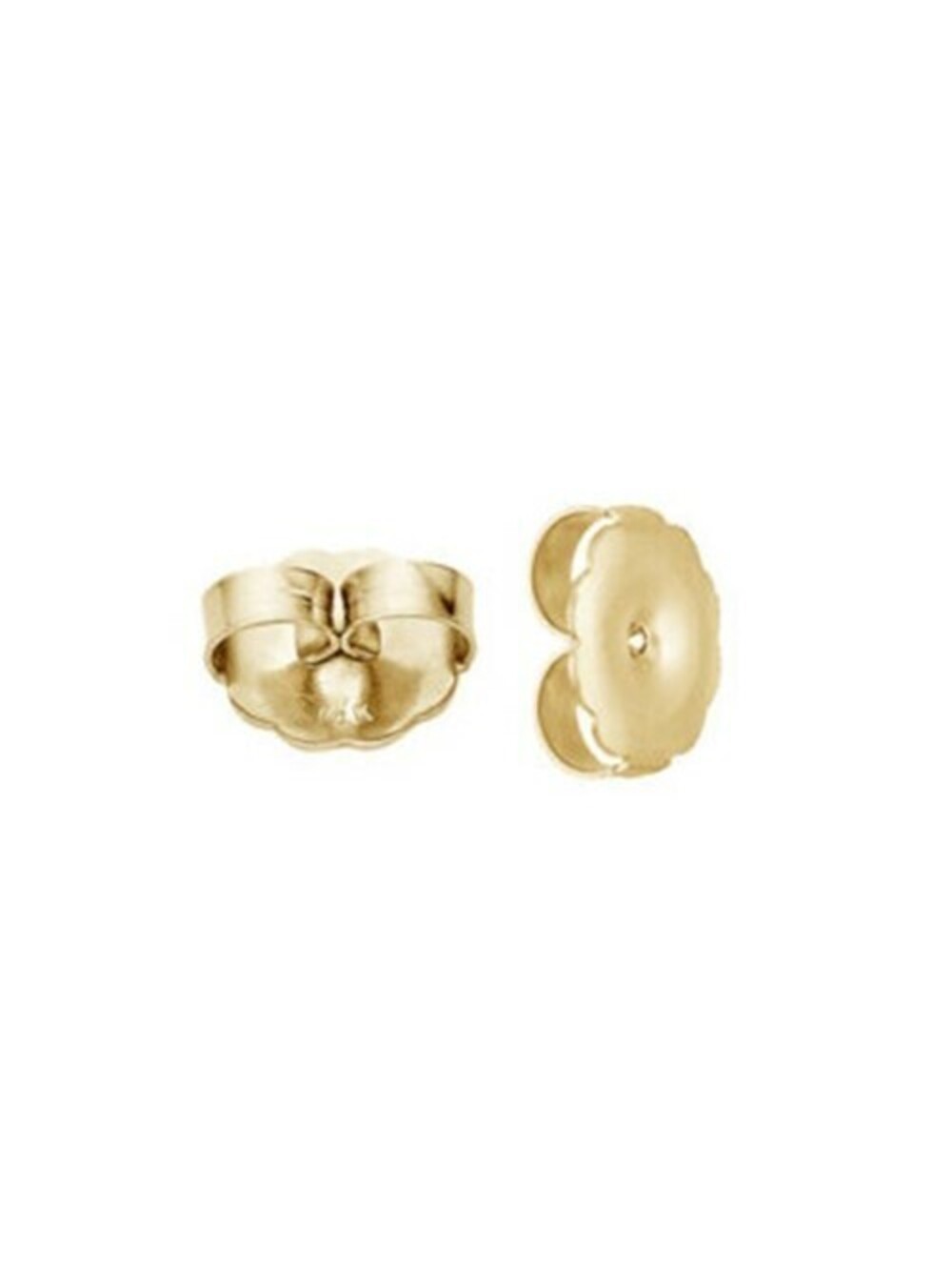 Gold 14K Plated XL Monster Earnuts Earring Backs Stoppers 8mm Findings 10 pcs